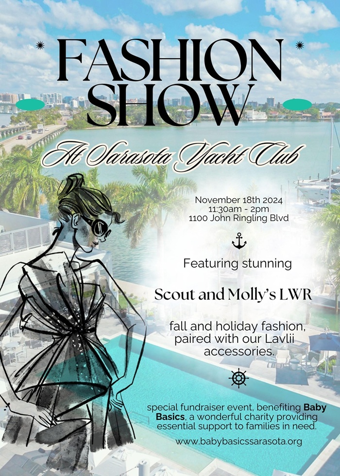 Holiday Fashion Show and Lunch at Sarasota Yacht Club