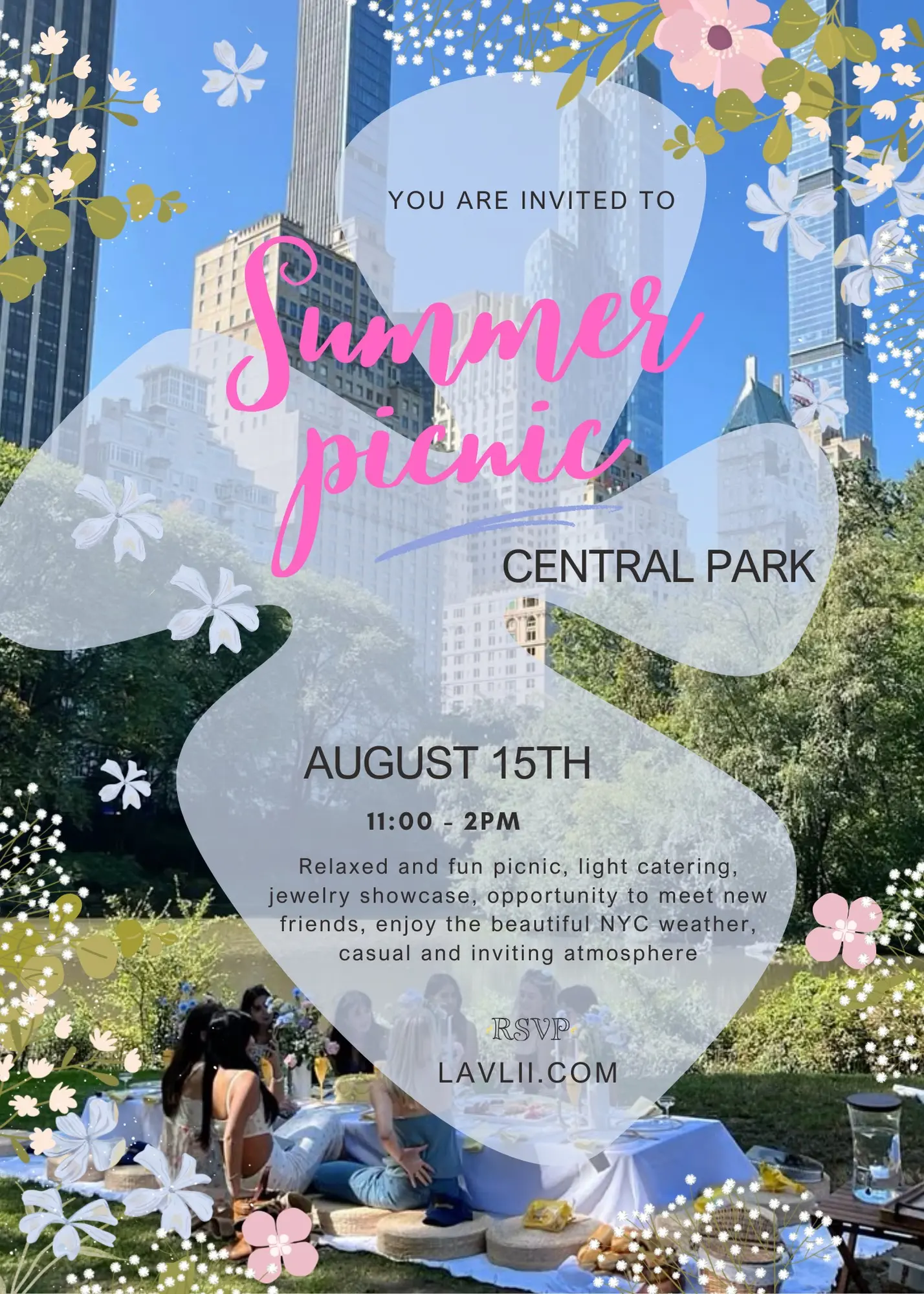 Central Park Chic Picnic